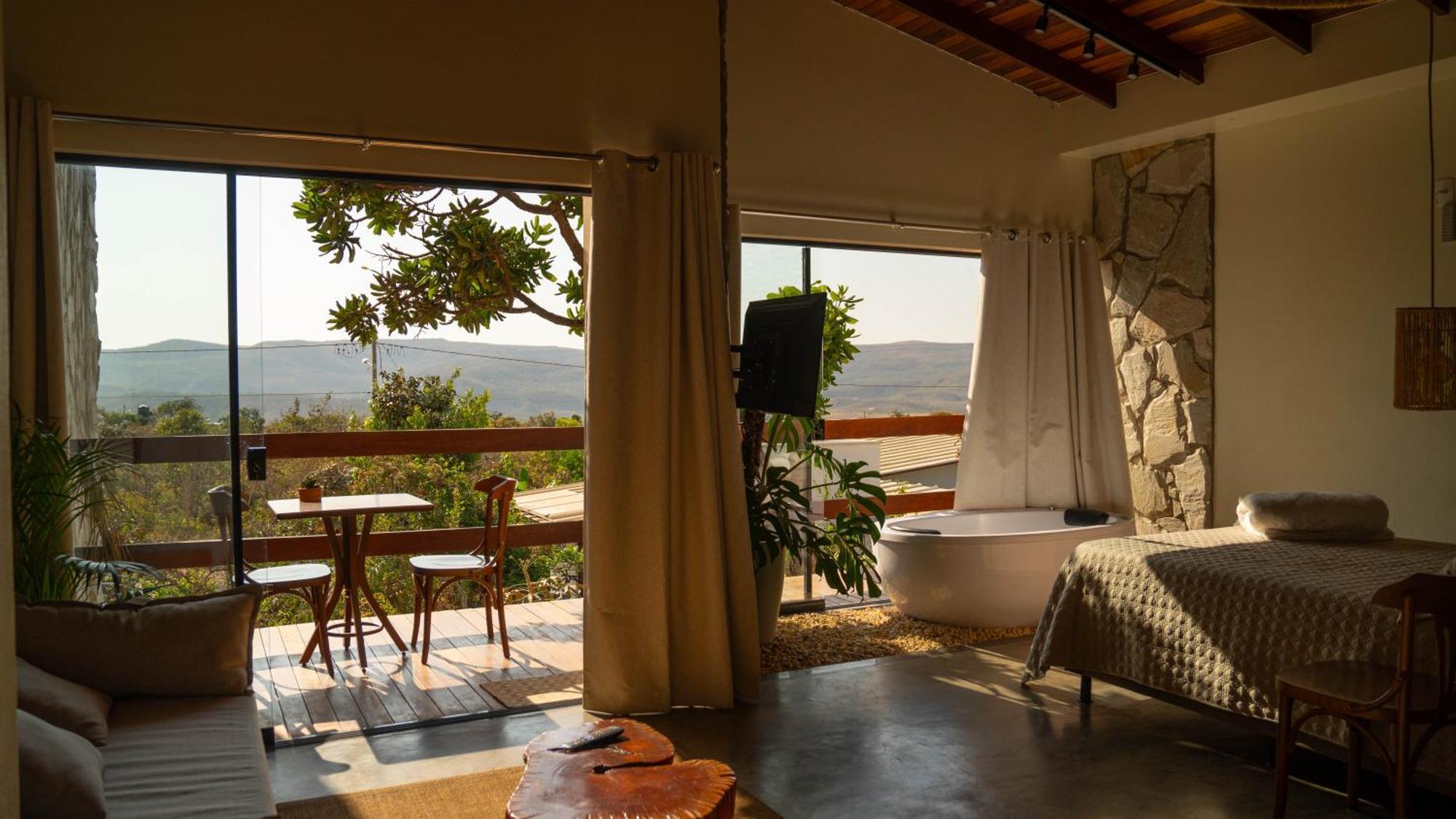 Villa Lofts Lobo Guara Alto Paraíso de Goiás Exterior foto